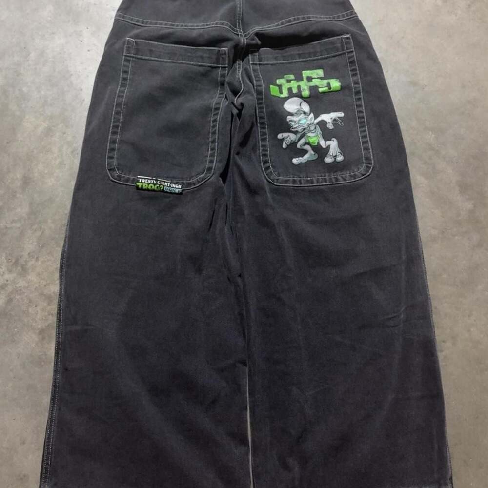 JNCO Trogs Wide Leg Baggy Jeans - 28" Leg Opening - Size 34